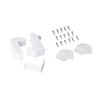 3Pcs Plastic Hat Rack Wall Mounted Hat Storage Holder Hat Storage Organizer Hanger  for Household