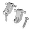 2pcs Electric Guitar String Retainer Buckle Guides with Screw Stringed Instrument Accessories Electric Guitar Parts