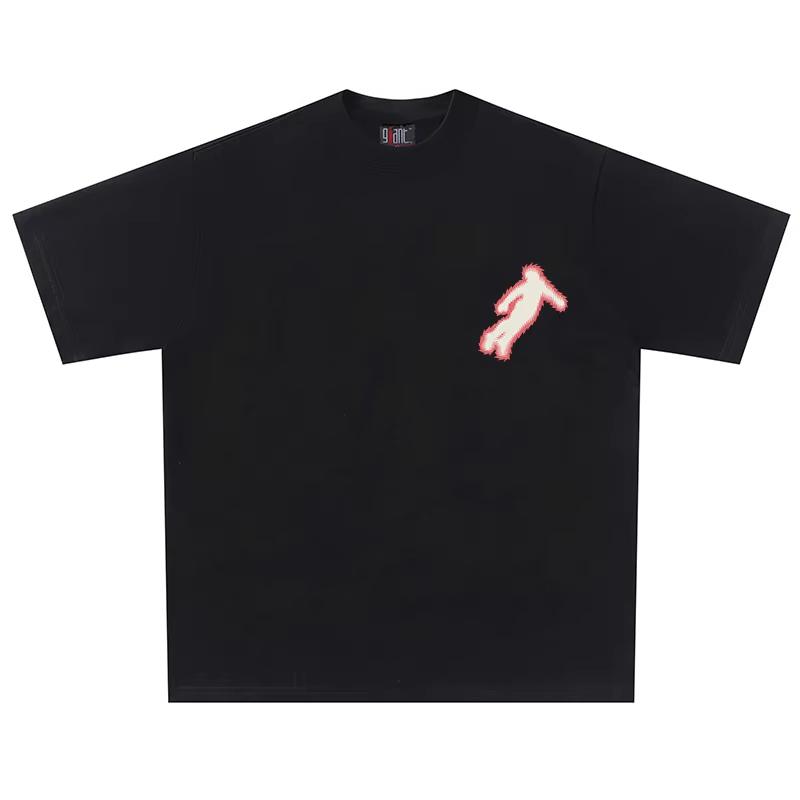 Unisexs Tshirt Cotton Hip Hop Yk Streetwear Graphic Loose Short Sleeve Black Oversized Tees Pulovers Harajuku Aesthetic Clothing