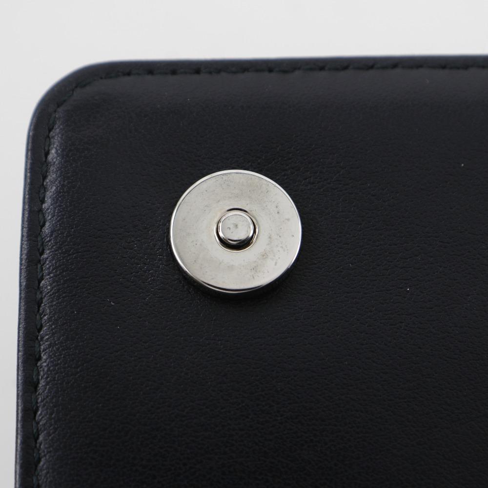 PRADA ChainShoulder Shoulder Bag punching black Nylon Women Used