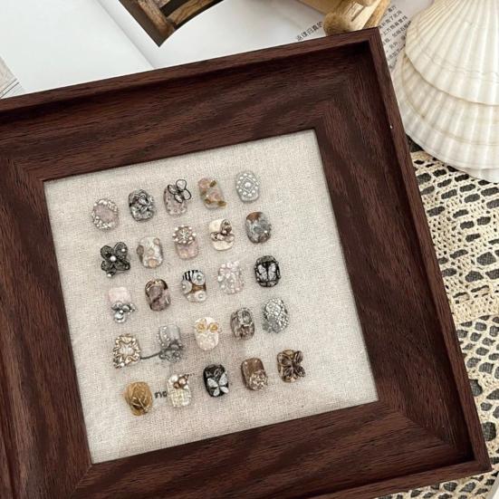 

Органайзер для нігтів Clear Empty Display Board Багатофункціональна панель для зберігання нігтів для штучних нігтів. Органайзер для накладних нігтів Press on.