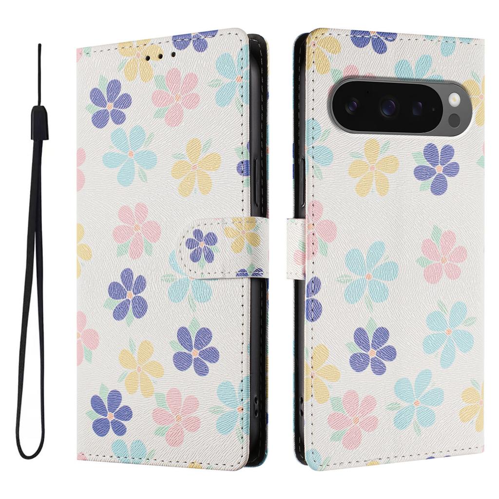 Printed Cartoon Magnetic Leather Wallet Case for Google Pixel 10A 10 9 9A 8 8A 7 7A 6 6A 5 5A 4A 5G Pro XL Phone Flip Book Cover