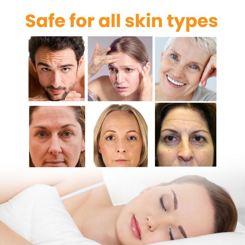 Faltenpflaster für die Stirn Kollagen-Gel Anti-Aging Reduziert feine Linien Strafft Glättet Hautaufkleber Tag- und Nachtpflege für Frauen
