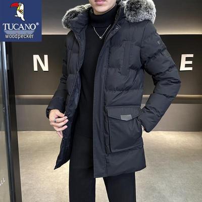 Men's Multi-Pocket Winter Cotton Workwear Jacket