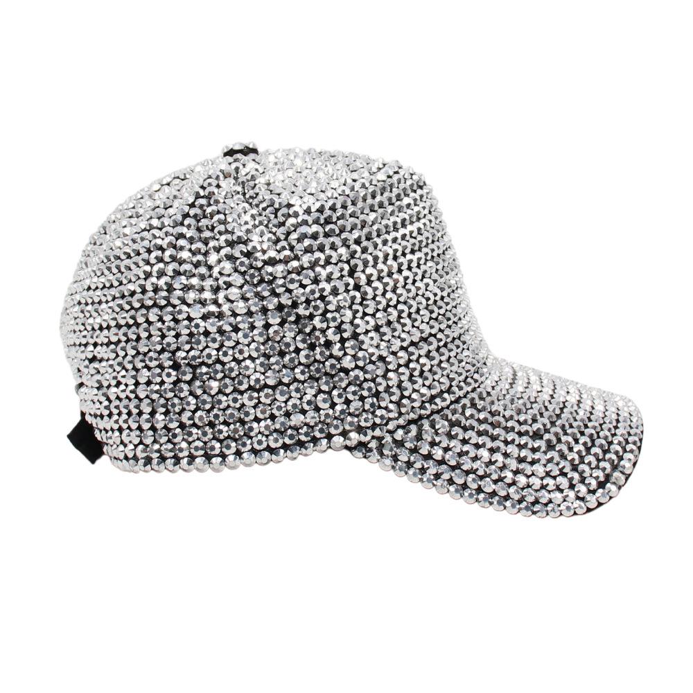 Tide Full Diamond Point Diamond Set Baseball Cap Outdoor Trend Rhinestone Hip-Hop Performance Cap