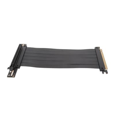 PCIE 3.0 X16 Riser Cable High Speed Flexible 90 Degree Extender Card Extension Port Graphics Card