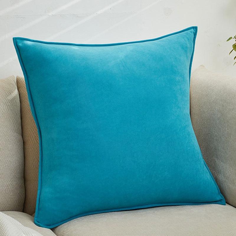 45X45/60X60/80X80CM Cuscino Decorativo Grande Dimensioni Copricuscino Nordico Semplice Colorato Copricuscino Lombare Decorazione Casa Federa Decorativa