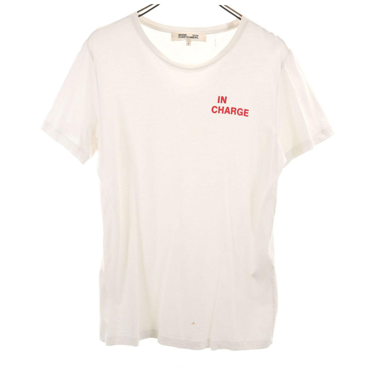 

DIANE VON FURSTENBERG Made in Peru Short sleeve T-shirt M white Women Used