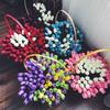 30 Pcs Artificial Tulip Flower Mini Real Touch Fake Flowers Wedding Bouquet Home Decorations for Mother Wife Girlfriend