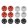 4 Wheel Rim Hubs for Axial SCX24 AXI00002 AXI00001 AXI90081 RC Rock Cralwer Accessories