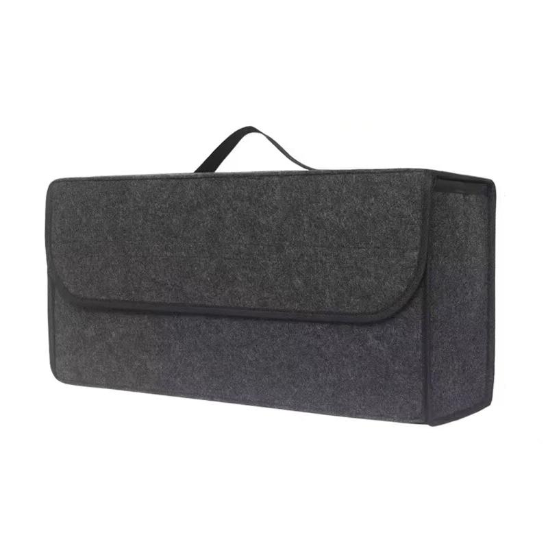 Car Felt Cloth Storage Bag Folding Organizer Box Trunk Tool Case For Suzuki Swift Samurai Vitara SX4 Jimny Alto Kaiser Ingnis Dz