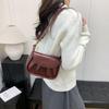 PU Leather Crossbody Underarm Bag Carrying Large Capacity Female Small Square Bags Waterproof Korean Style Elegant Shoulder Bag
