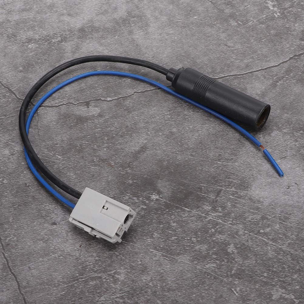 Radio Antenna Conversion Male Cable Accessories for Honda, Qiilu Antenna Adapter Cable, ABS Car