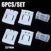 6-teiliges Auto-Sitzschienen-Schieber-Führungsklip-Gleit-Kit 435881203A für VW Volkswagen MK1 MK2 MK3 Jetta Corrado Golf Scirocco Passat