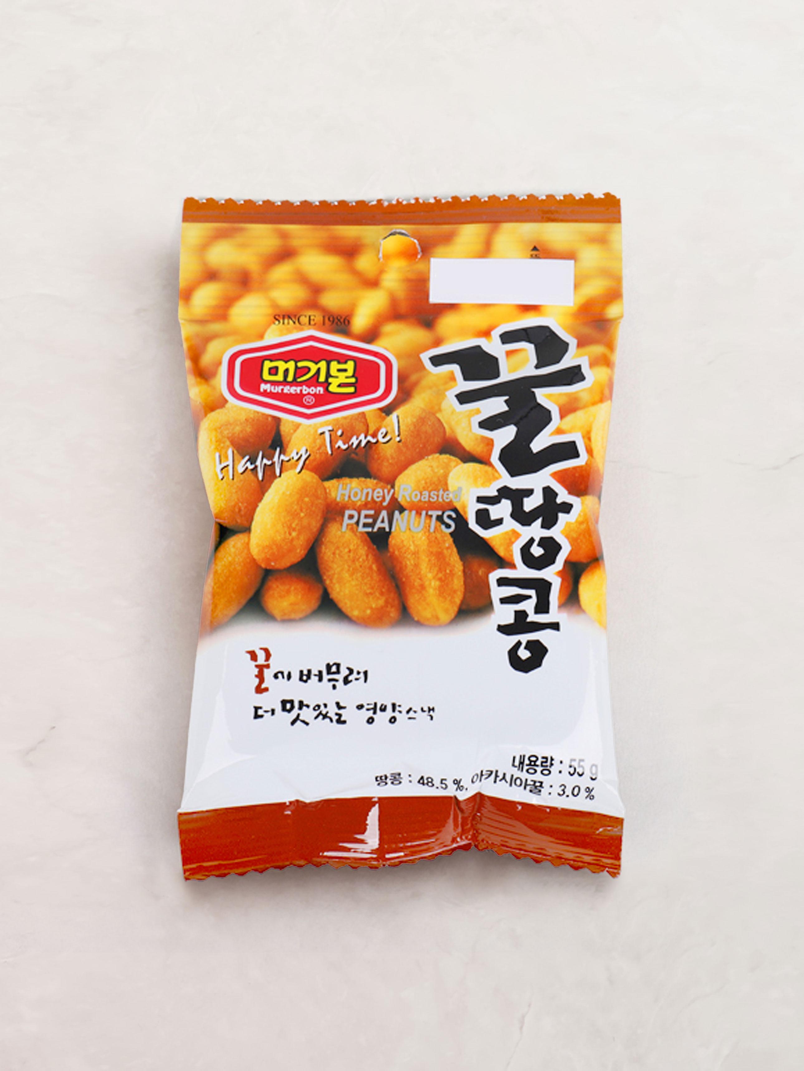 Meoggeobon Honey Peanuts 55g 1ea