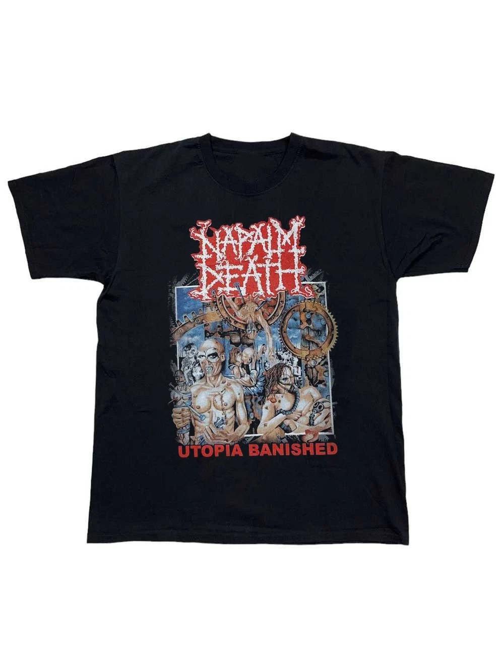 

Vintage Napalm Death Utopia Banished Gift For Fans Unisex S-5XL Shirt 2OS1224 M
