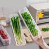 1/2/3pcs Refrigerator Fresh-keeping Storage Box Fresh-keeping Artifact Food Preservation Boxes Transparent Sealed Storage Box