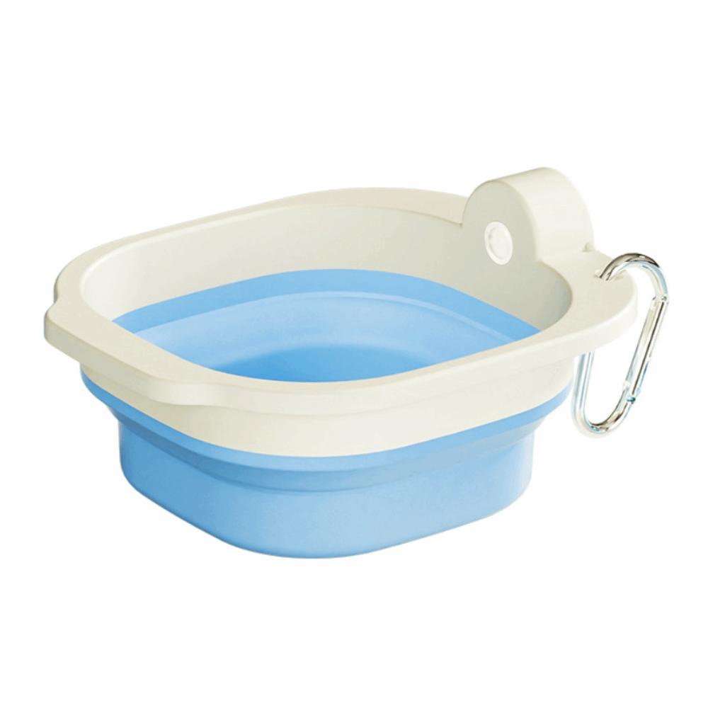 Portable Collapsible Dog Water Bowl Lightweight Pet Food Water Feeding Tray  Outdoor