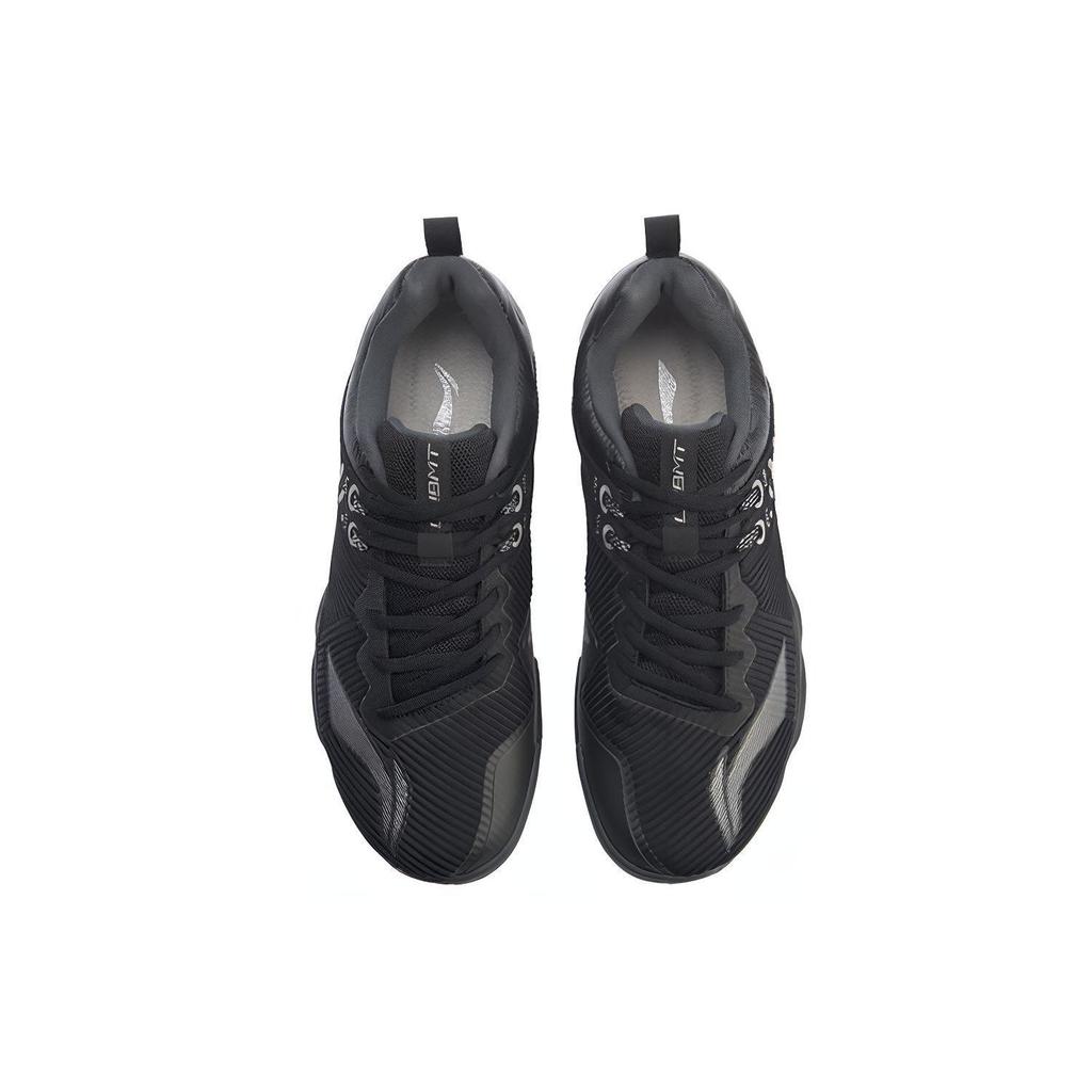 Li Ning Ranger 4.0 TD Trendy Non Slip Lightweight Low Top Badminton Shoes Unisex Black AYTP031-1