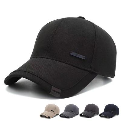 Fashion Hip Hop Seniors Baseball Cap Men Cotton Adjustable Golf Caps Middle-aged Elderly Outdoor Sports Hats Snapback Hats Gorra