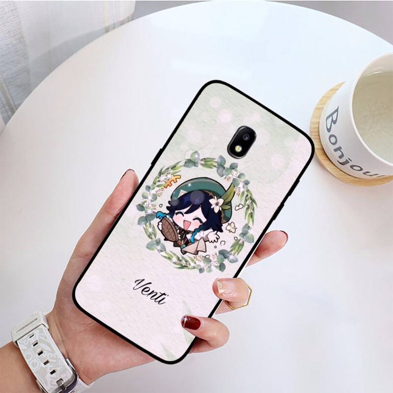 Hra Genshin Impact Venti roztomilé pouzdro na telefon pro Samsung Galaxy J7 PRIME J2Pro2018 J4 Plus J5 PRIME J6 J7 Duo Neo J737 J8