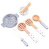 Children Kitchen Toys DIY Cooking Pretend Play Simulation Wooden Kitchen Food Toys for Kids Toy Set - Kitchen Tools
