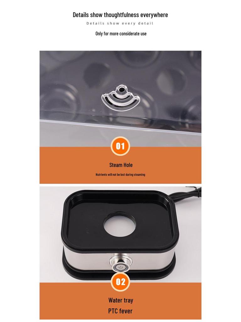 Portable Multifunctional Stainless Steel Egg Cooker: Small Steamed Egg Cooker for Kitchen and Breakfast
