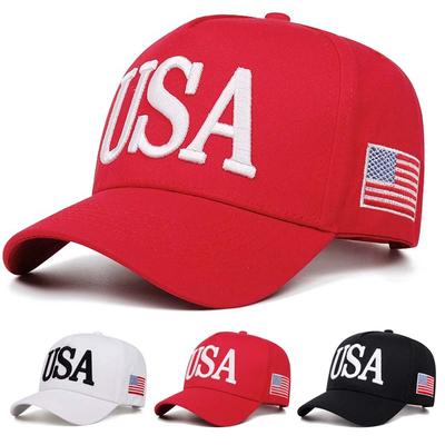 Neue Mode USA Muster Baseballkappe Damen Charme Hip Hop Baseballkappe Hohe Qualität Party Geschenk US Kappen