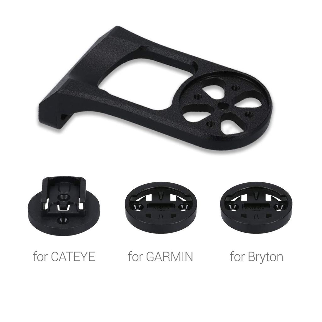 Kwmobile Garmin Compatible Holder Bicycle Handlebar Mount Kit Edge/Bryton Rider/CatEye -