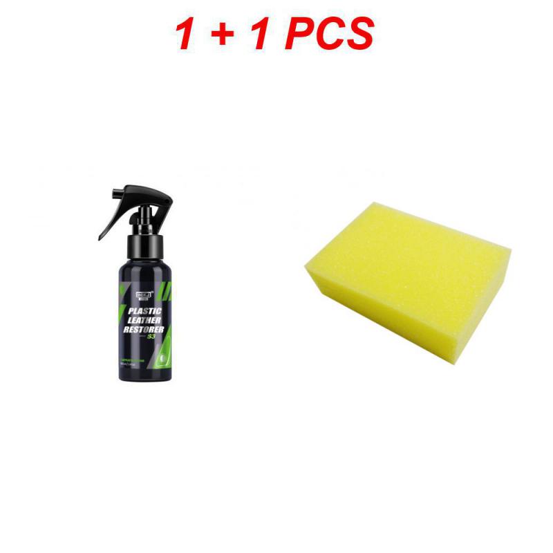 Plastic Leather Restorer Interior Detailer Hgkj S3 Quick Coat For Car Interior Refurbish Leather Renovator Conditioner Cleaning
