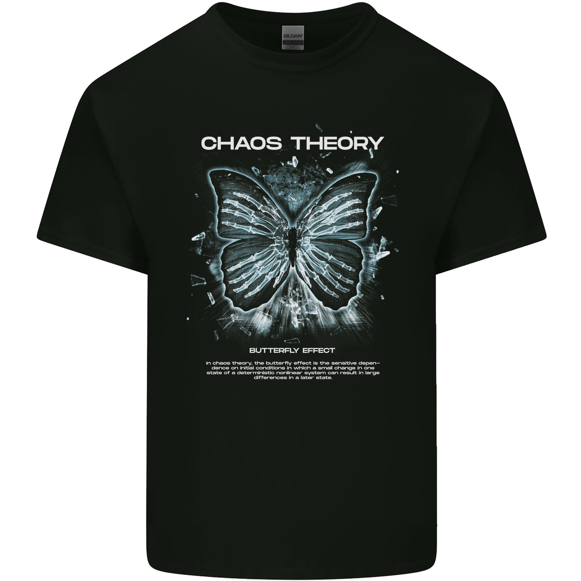 Butterfly Effect Chaos Theory Science Unisexs Light Cotton TShirt S