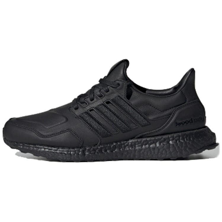 Мужские кроссовки Adidas UltraBoost Кожаные Core Black EF0901 36