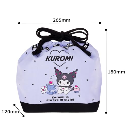 Sanrio Kuromi Lunch Drawstring Bag 073962