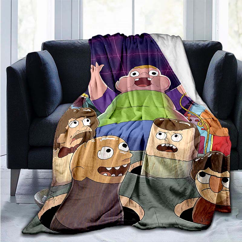 The Adventures of A Young Boy Blankets Game Throw Blankets for Sofa Couch Camping Flannel Blankets Perfect for Living Rooms Bedrooms