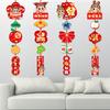 Hanging Ornament New Year Pendants Chinese Style Happy New Year Spring Festival Decorations Year of the Snake Pendant