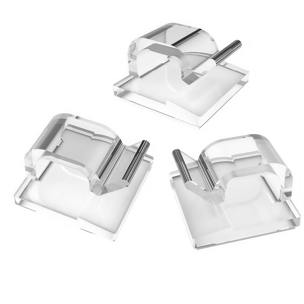 XK001 Self-Adhesive Cable Holder, Dashcam/Wire R-Type Organizer Clip