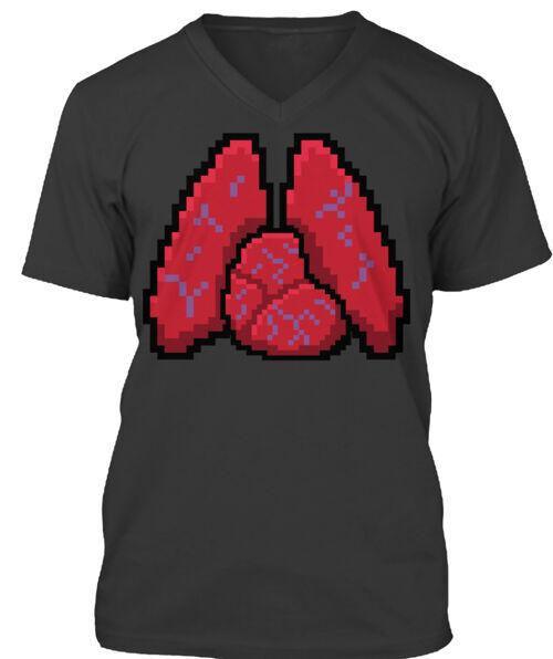 Игровое Сердце Футболка от Ludology Apparel Сделано в США Размеры от S до 5XL 2XL