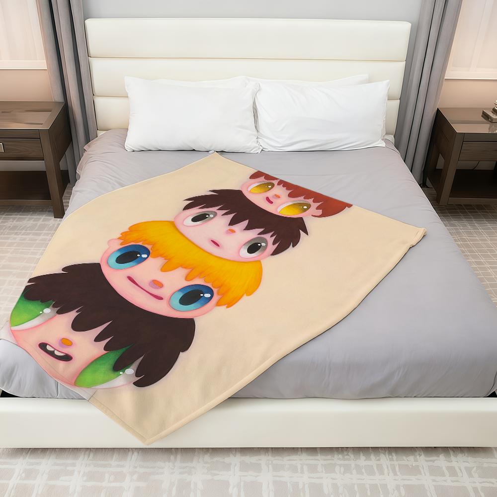 J-JavierS-ES C-CallejaS-ES Art Blanket Throw Super Cosy Plush Living Room Sofa Couch Childish Birthday Gifts