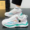 Men's Shoes 2025 Summer New Teen Ins Style Casual Versatile Dad Shoes Men's Sports Breathable Mesh Shoes