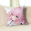 Cute T-Takanashi H-Hoshino Blue Print Pillow Case Aesthetic Bedroom Decor 30x30 40x40 45x45 50x50 60x60 65x65cm