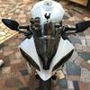 Motorcycle Wind Deflector For Yamaha YZFR6 YZF600 2008 - 2016 Screen Double Bubble Windshield Protector Windscreen 12 2013 14 15