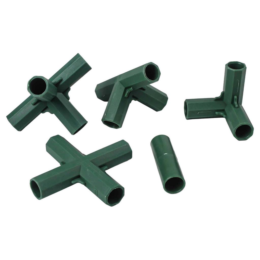 For Gardening Garden Frame Connectors Accessory 16mm Tube Connectors 4-way Design 5-way Design Customizable Structure