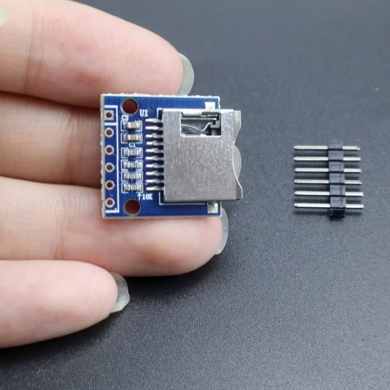 2pcs 3.3V Micro SD Storage Expansion Board, Mini Micro SD TF Card Memory Protection Module with Pins, Suitable for Arduino