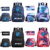 Canvas Backpack Set For Students With Laptop Compartment And Breathable Design For Daily Use