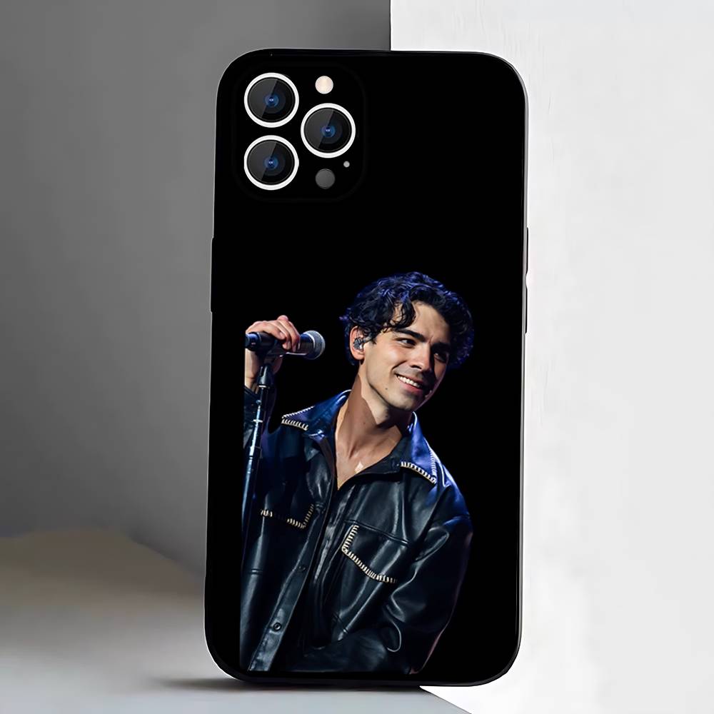 Singer J-Joe Jonas  Phone Case For iPhone 17,16,15,14,13,12,Pro,Max,Plus,E,SE4,Air,Mini Black Soft Box