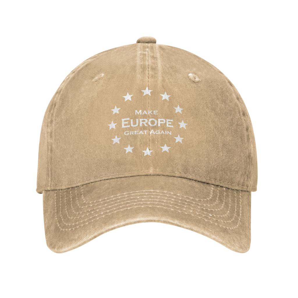Make Europe Great Again Star Baseball Caps Vintage Distressed MEGA EU Snapback Hat Outdoor Workouts Adjustable Hats Cap