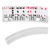 Poker Card Rack Playing Card Organizers Holder Game Rack Curved Playing Card Holder Stand, Poker Card Holder Organizers