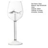 Set Haai Wijnglazen Handgeblazen Loodvrij Glas Kelk Nieuwigheid Haai Wijnbeker Grappig Cadeau voor Wijnliefhebbers & Haaienliefhebbers