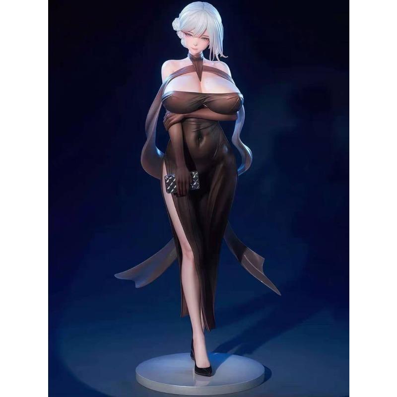 

Anime Figures Lady 2d Beautiful Girls Gk Statue 25cm Pvc Action Figure Wife Model Collectible Desktop Fashionable Ornament Present playthings No box