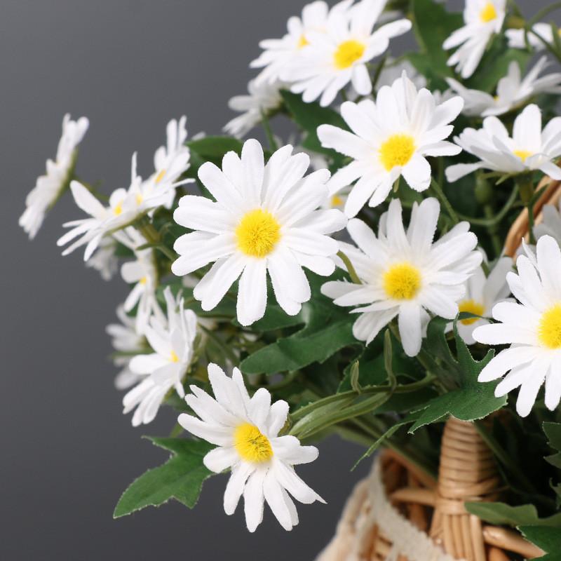 Chrysanthemum Flower Faux Bouquet For Home Decor Creative Photography Props